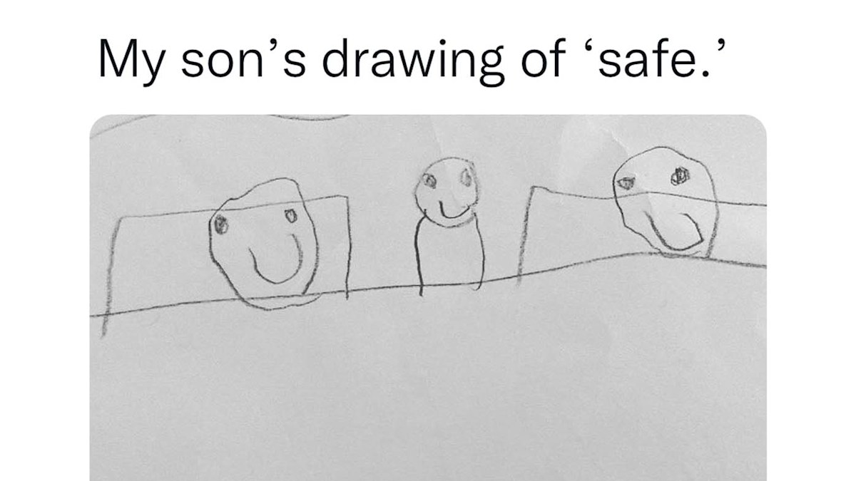 Parenting: Kid's drawing sparks wholesome conversation about feeling ...