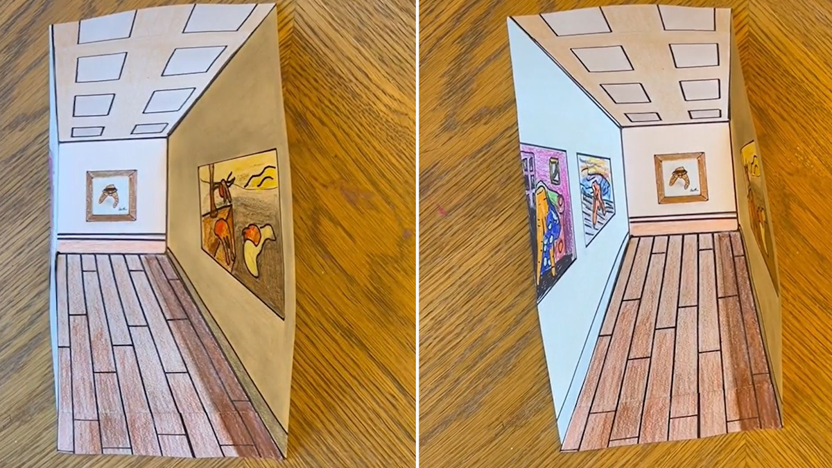 Optical illusion: Reverse perspective leaves everyone's 'brain hurting ...