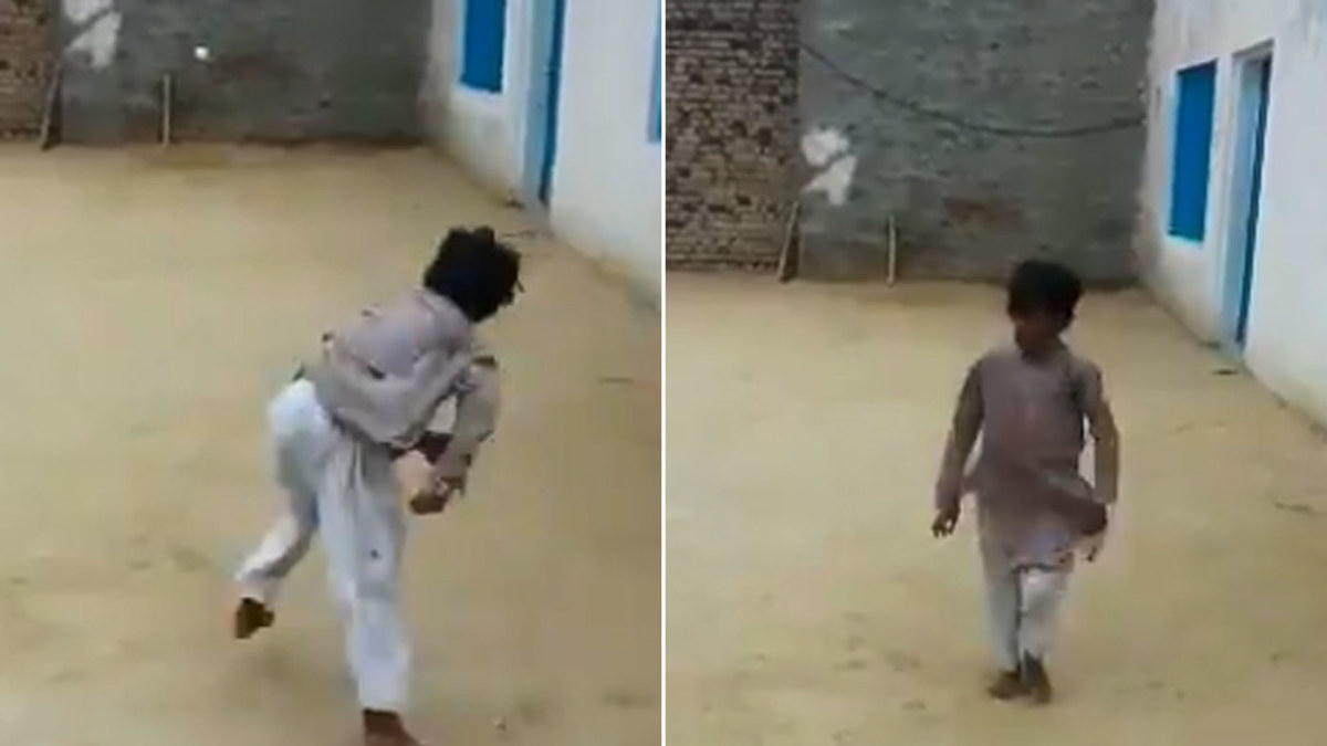 Young Pakistani boy touted as the next Wasim Akram | Nine.com.au