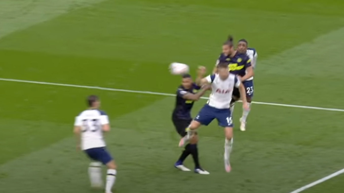 EPL Handball rule draws widespread ire Tottenham, Newcastle