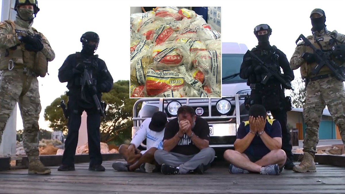 $1 billion of meth seized in Australia's largest drug bust | Nine.com.au