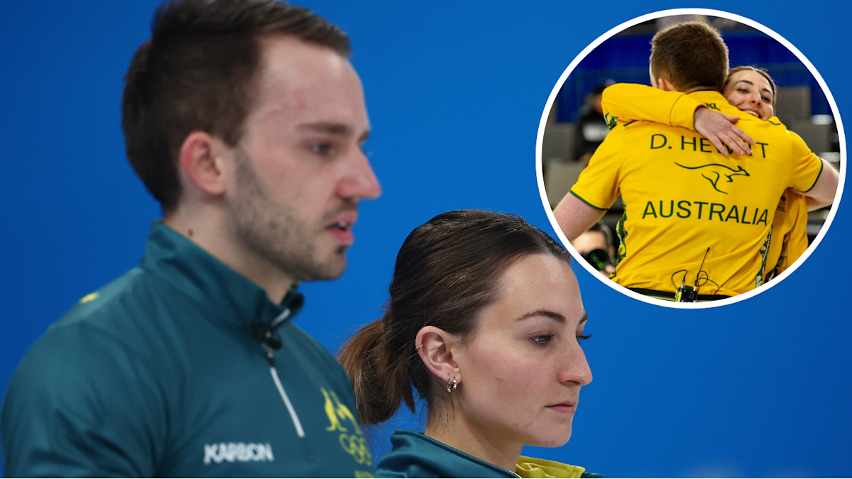 Australia's world No.1 curling duo's Olympic dream crushed