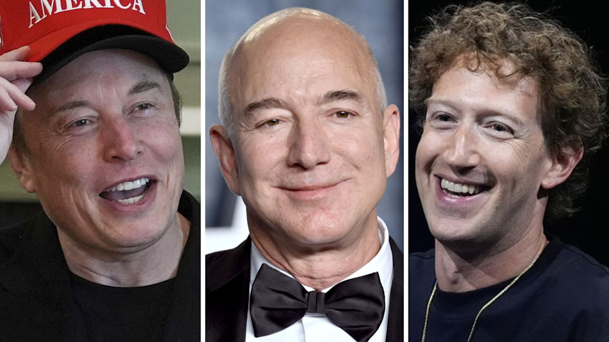 America's 10 richest people made $1 billion a day last year | Nine.com.au
