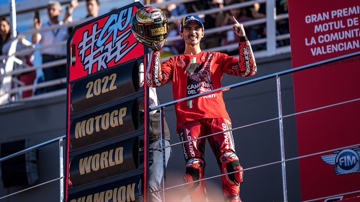 MotoGP 2022: Ducati rider Francesco Bagnaia completes historic comeback ...