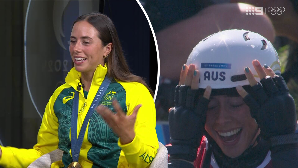 Paris Olympics 2024 Noemie Fox watches kayak cross gold medal race replay, breaks down what she