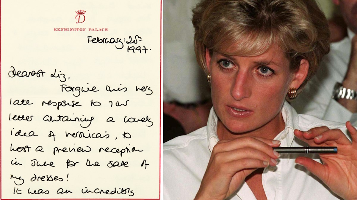 Princess Diana's handwritten letters up for auction | Nine.com.au