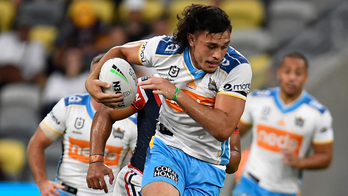 NRL: Tino Fa'asuamaleaui signs long-term Gold Coast Titans deal through ...