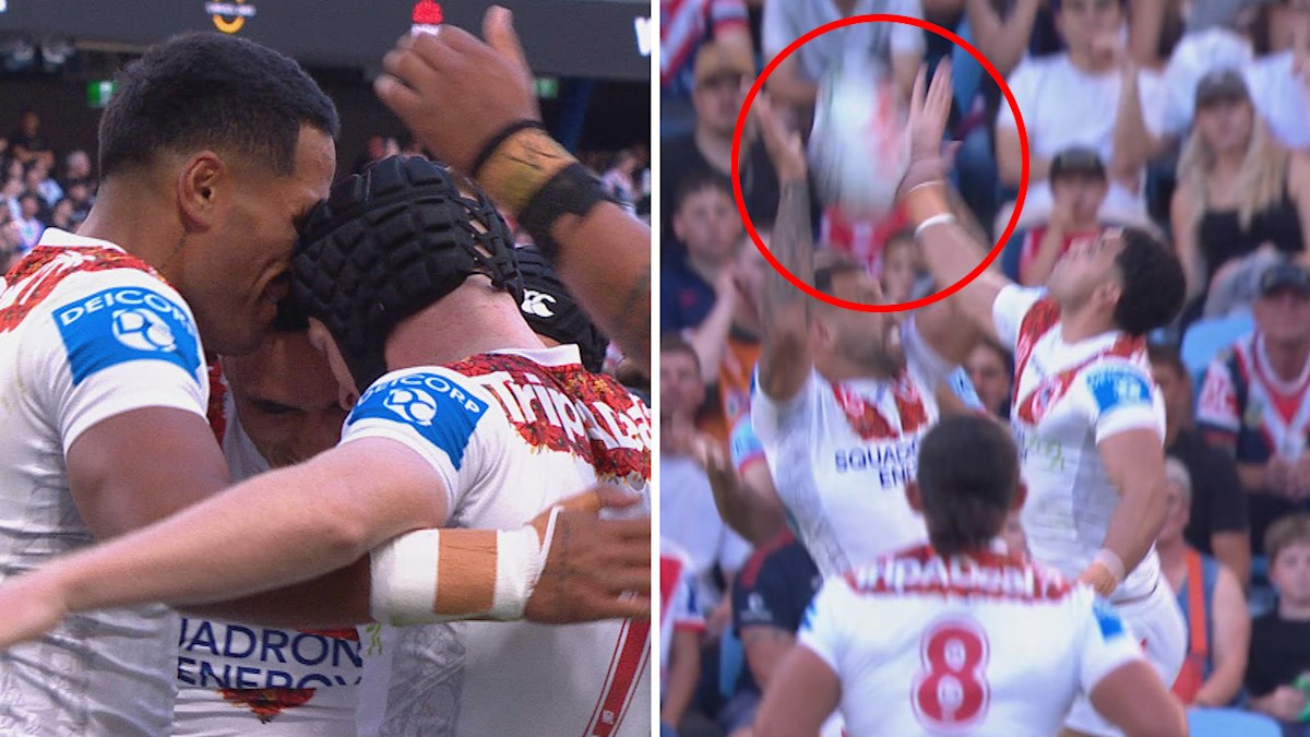 NRL Anzac Day 2026 | Kade Reed debut, no try decision; St George ...