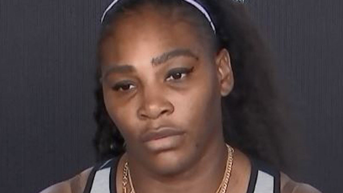 Australian Open video Serena Williams Meghan Markle question