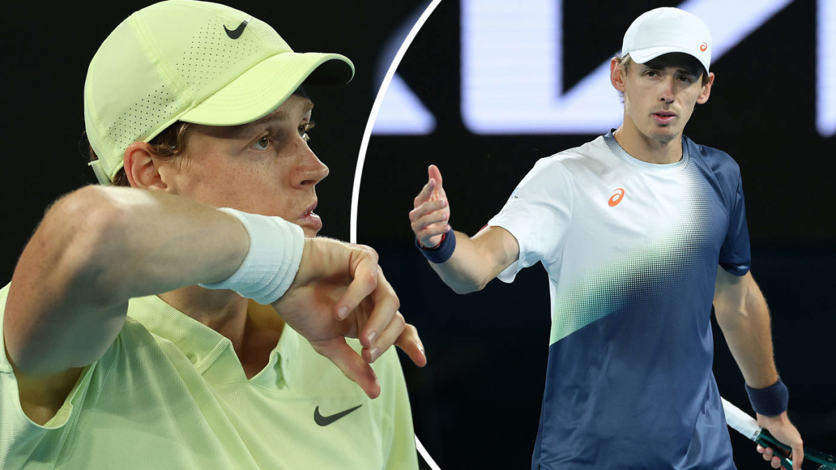 Australian Open 2025 Alex de Minaur straightsets loss to Jannik