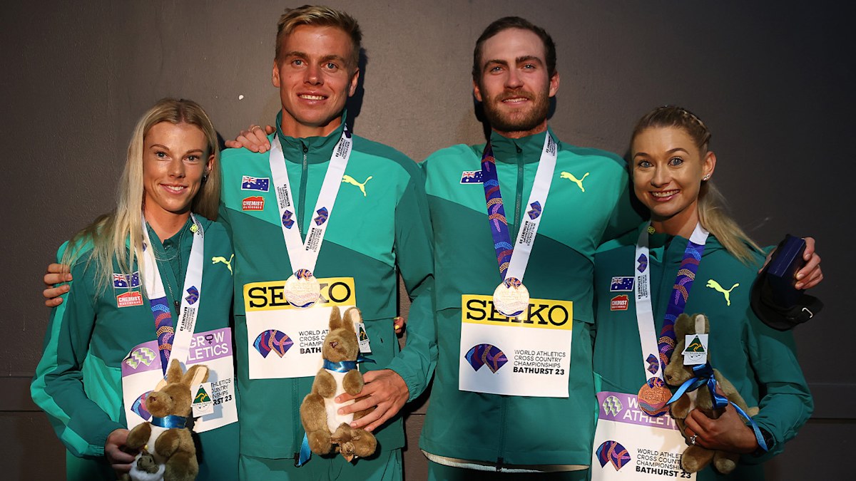 World cross-country championships 2023: Team Australia wins relay ...