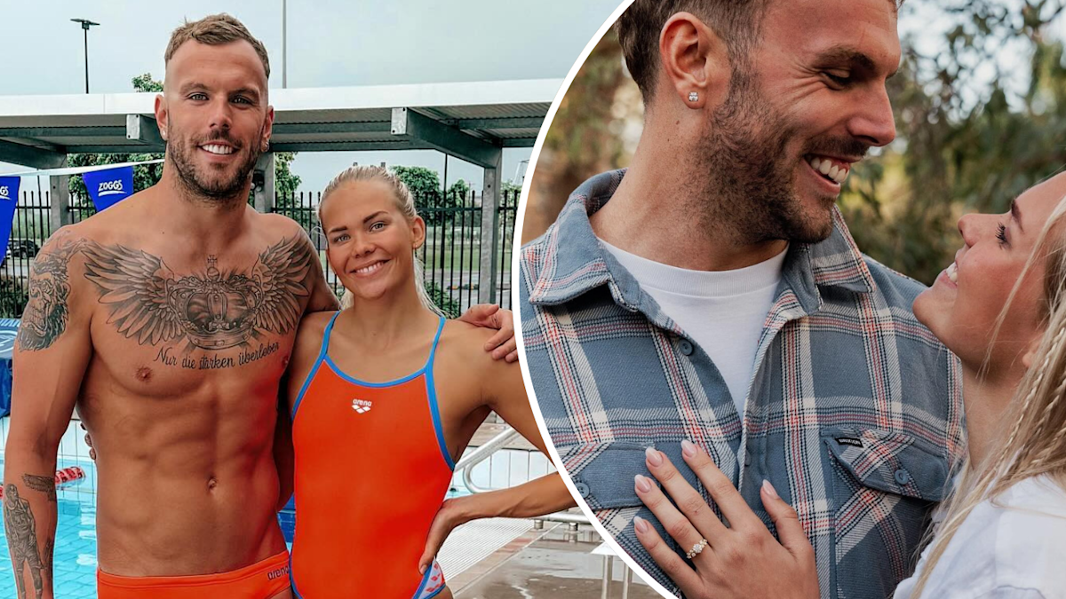 Kyle Chalmers engaged: Australian swimming legend to marry Norwegian ...