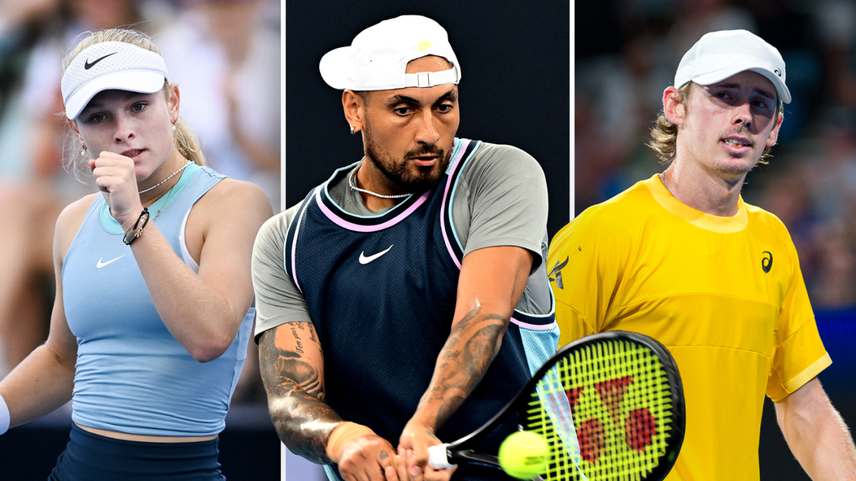 Australian Open draw 2025 LIVE results Full fixtures, matches, latest