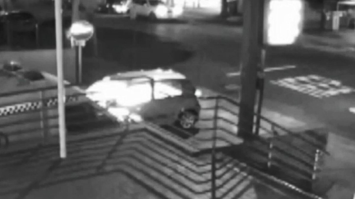 Man accused of ramming burning car into police station faces court ...