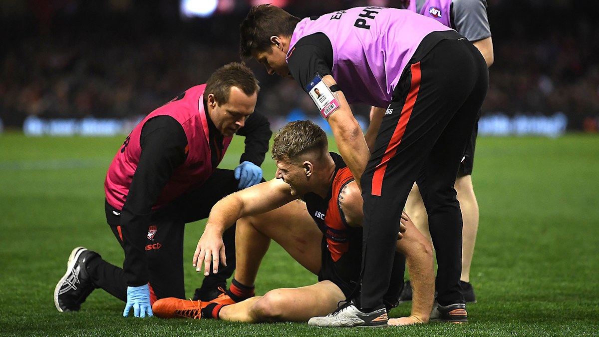 AFL: Jake Stringer cleared of serious leg fracture, in doubt for ...