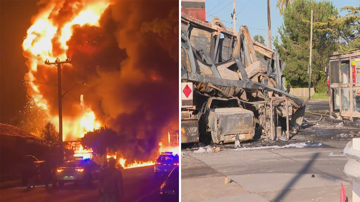 Sydney news: update Petrol tanker refueling spark believed to be cause ...