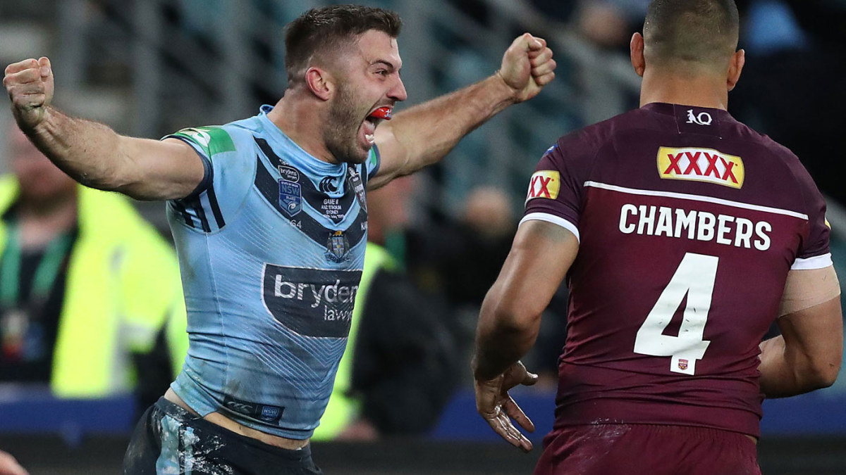 State of Origin kickoff times, Game 1 NSW vs Queensland Sydney AEDT, Brisbane AEST start