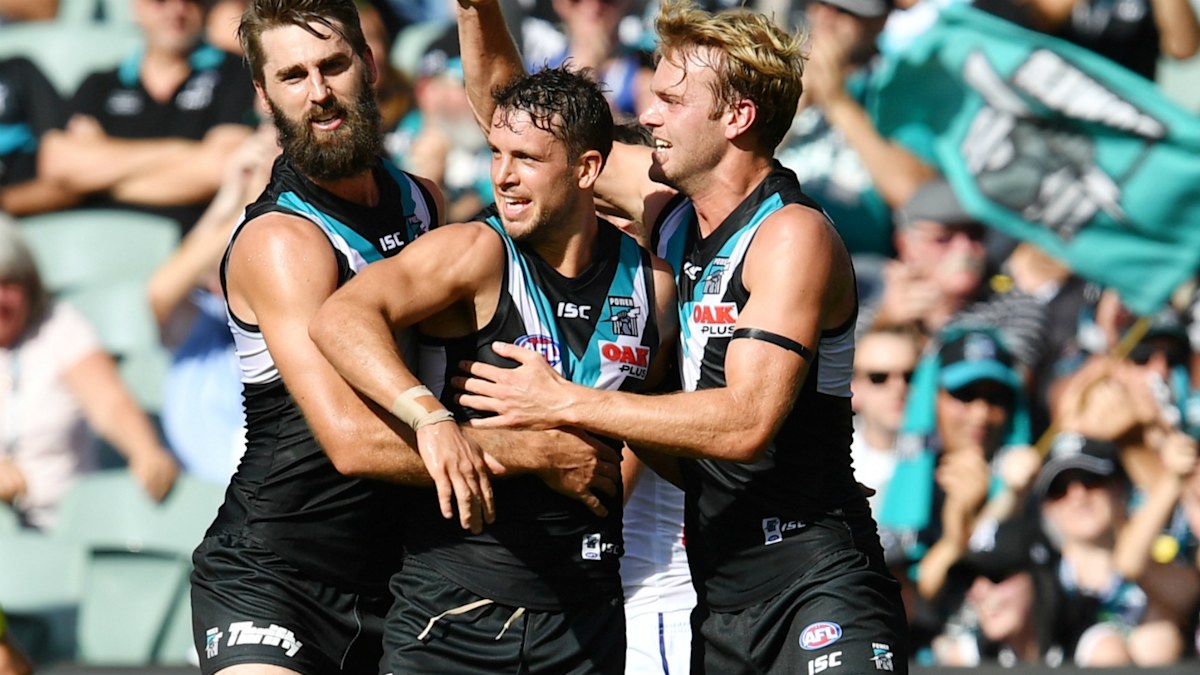 AFL news: Port Adelaide loses ruckman Patrick Ryder in big win over ...