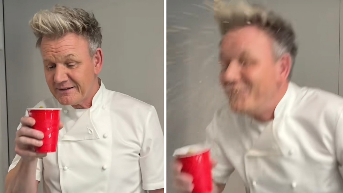 Gordon Ramsay tries Dua Lipa's viral Diet Coke and pickle juice recipe ...