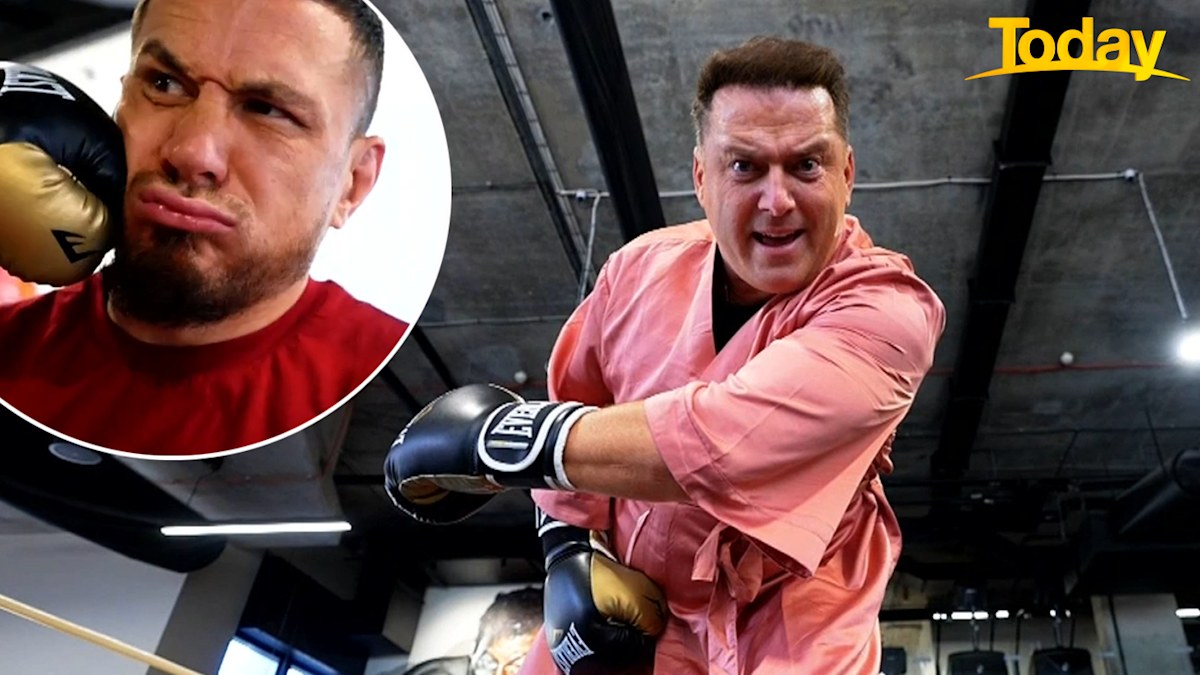 Karl Stefanovic faces-off against boxing great Sonny Bill Williams ...