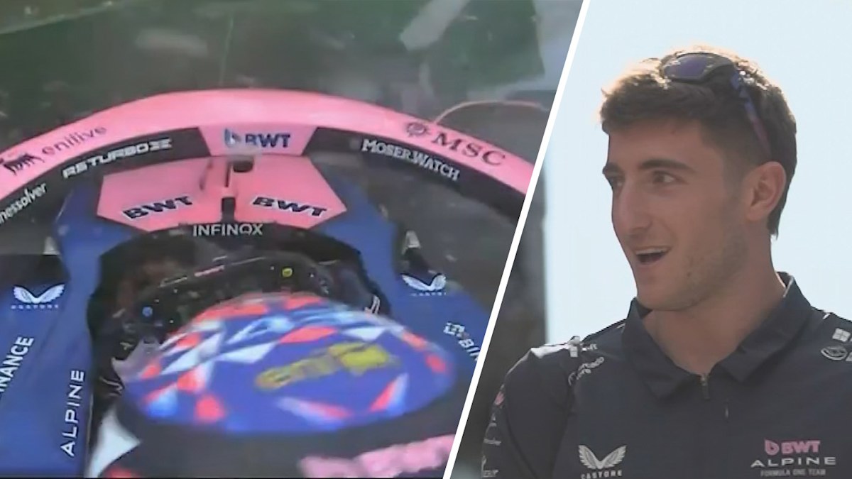 'Very impressive': Jack Doohan's cheeky reaction after Franco Colapinto's qualifying crash