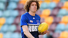 North Melbourne's Ben Brown 