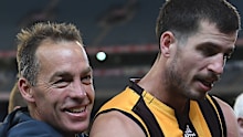 Corne wants to see Hawthorn coach Alastair Clarkson come out and criticise his captain's actions