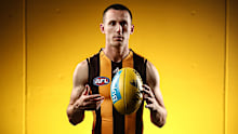 Star Hawthorn midfielder Tom Scully.