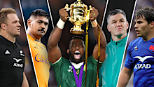 Sam Cane, Will Skelton, Siya Kolisi, Johnny Sexton and Antoine Dupont.
