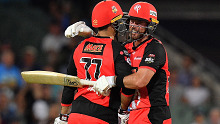 Christian and Mohammad Nabi put on an undefeated 94 for the seventh wicket to see Melbourne home