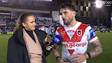 A spelling error was discovered on Jack Bird's commemorative jersey for his 150th NRL game.