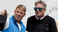 Shane Warne and Sam Newman