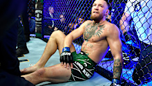 Conor McGregor suffered a broken leg against Dustin Poirier