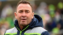 Canberra Raiders coach and club great Ricky Stuart.
