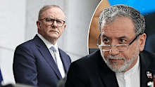 Iran Foreign Minister Abbas Araghchi called Anthony Albanese a "weak politician".