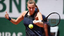 Petra Kvitova won her first round match.