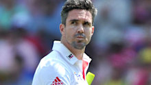 Kevin Pietersen walks off the SCG in his final Test for England.