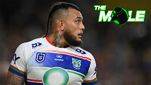 Addin Fonua-Blake of the Warriors looks on during his side's win over the Cowboys in round 14.