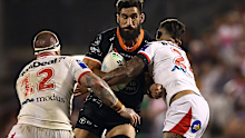 Wests Tigers face a decision on the playing future of skipper James Tamou.