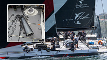 Scallywag has been forced to retire in the Sydney to Hobart.