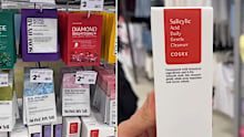 Kmart korean beauty products split 