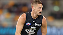Liam Jones in action for the Blues 