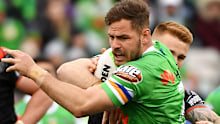 Canberra Raiders halfback Aidan Sezer.