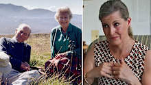 Sophie, Countess of Wessex fought back tears as she revealed new details behind the photo she took of the Queen and Prince Philip in Scotland in 2003, which was released the morning of his funeral