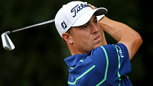 Justin Thomas during the third round of the Tour Championship.