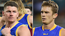 Dayne Zorko (left), Dayne Beams.