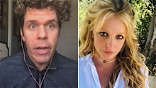 Perez Hilton and Britney Spears.