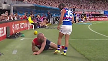 Max Gawn and Caleb Daniel