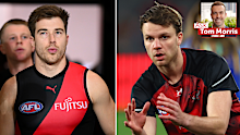 Zach Merrett and Jordan Ridley.