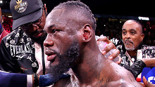 Deontay Wilder's trainer has revealed the heavyweight broke his hand during the trilogy bout against Tyson Fury.